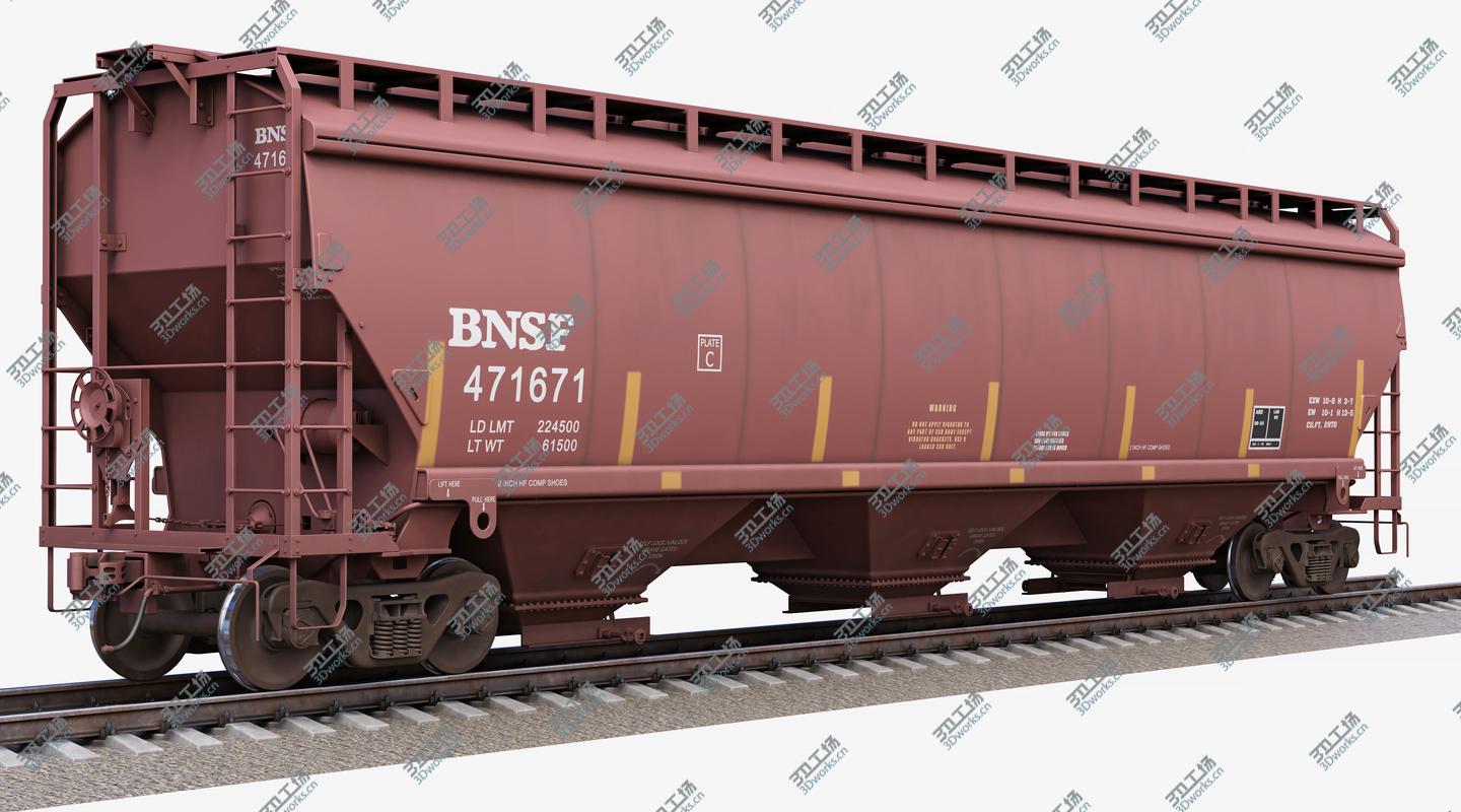 images/goods_img/202104091/Covered Hopper Car C114 3D model/3.jpg